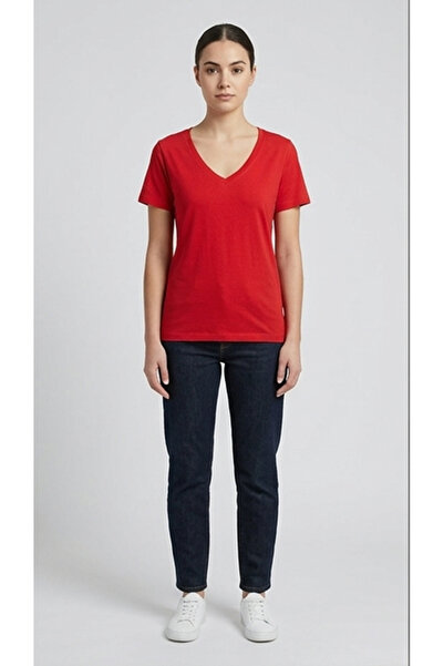 Collezione Women's Classic V-Neck T-Shirt - 100% Premium Cotton