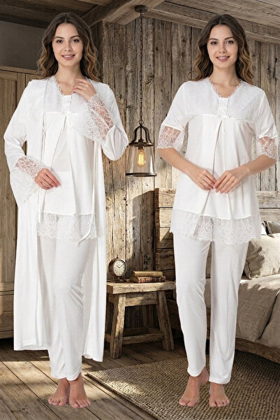 lohusahamile 100% Cotton Maternity Pajama Set with Easy Breastfeeding Feature...