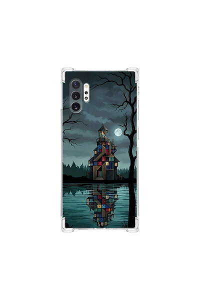 PrintiFy Samsung Galaxy Note10plus ile Uyumlu Simya Serisi Gölge Ve Cam Tasar...