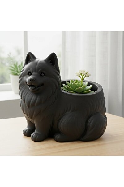 OEM Mini Ghiveci Decorativ Samoyed pentru Plante Mici Imprimat 3D