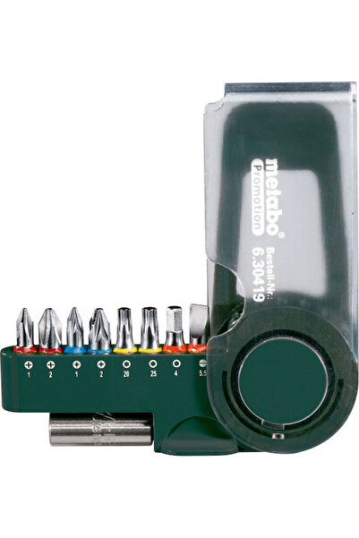 Metabo Set Bit-Box cu 8 biți de șurubelniță Cod: 630419000