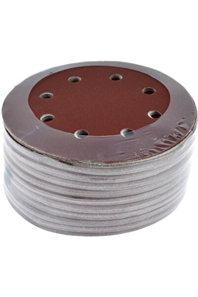 GEKO Foaie de șlefuit pentru șlefuitor orbital K150 / K150 cu găuri 190x190mm...