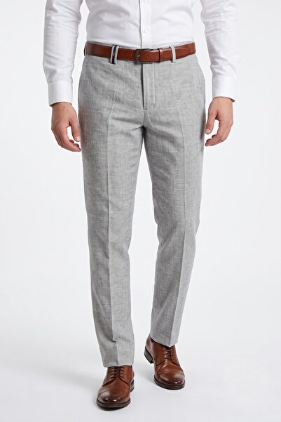 KAMER Men's Regular Fit Cotton Blend Fabric Trousers 2010P Bgl-St05611