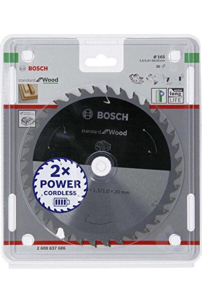 Bosch Disc de tăiere pentru lemn, diametru 165mm, 1 bucată