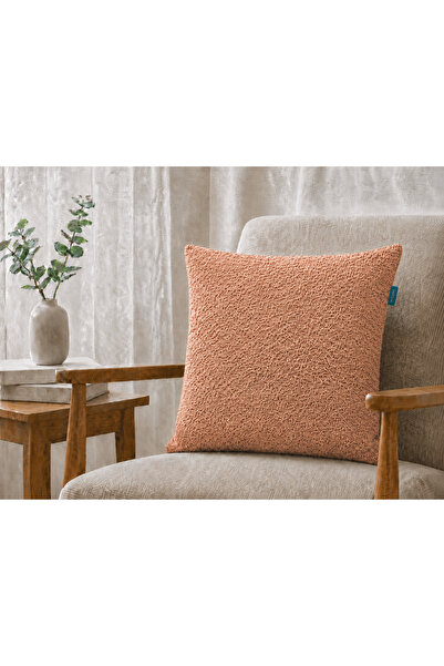 Rolivs Bukle Decorative Throw Pillow 45X45 cm - Cinnamon