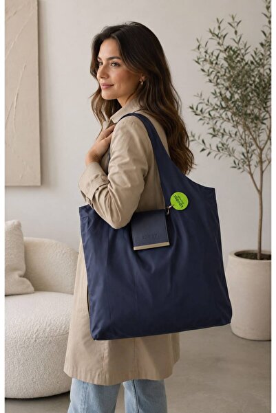 Northoflondon Foldable Beach/Shopping/Sports Women's Shoulder Bag with Keychain