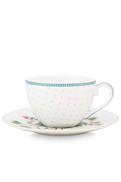Pip Studio Κούπα Καπουτσίνο 51004117 Jolie Dots Λευκό