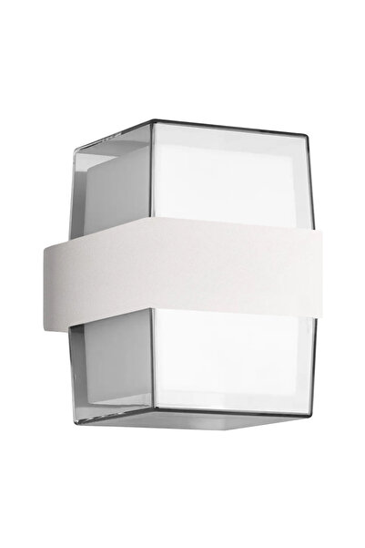 POWERTECH LED φωτιστικό τοίχου HLL-0158, 14W, 4000K, 1120lm, IP65, λευκό