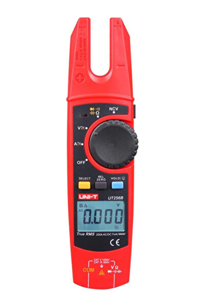OEM UNI-T ψηφιακή αμπεροτσιμπίδα UT256B, 200A AC/DC, NCV, True RMS