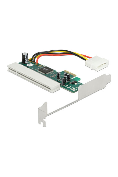 DELOCK κάρτα επέκτασης PCI Express σε PCI 32 Bit 5V 90062, Asmedia chip