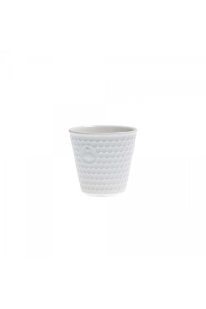 La Porcellana Bianca Set 6 coșuri Aperegina, Porțelan Alb, 75 ml