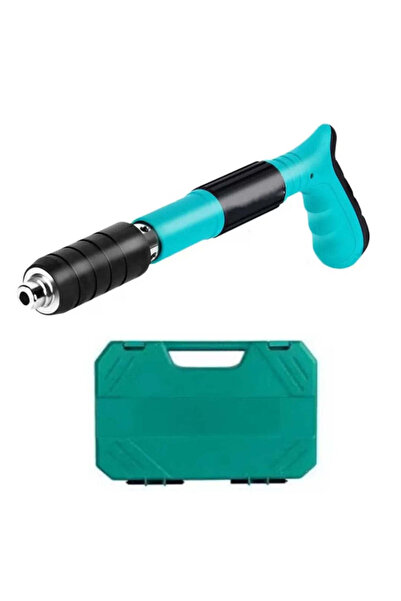 Promagg Pistol pneumatic profesional pentru cuie - Calibru de 7,3 cm cu acces...