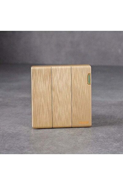 Danube Home Milano 10A 3G 2W Switch Electrical Switches Sockets Outlets