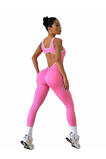 Woman's Fashion Γυναικεία Κολάν Ροζ