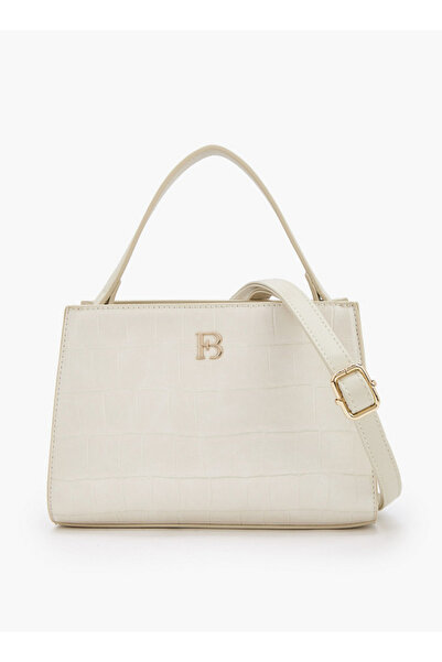 Flora Bella by Shoexpress Textured Shoulder Bag with Detachable Strap