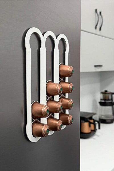 Yıldızan Msa Shop Compatible Metal Coffee Capsule Holder Magnetic Capsule Org...