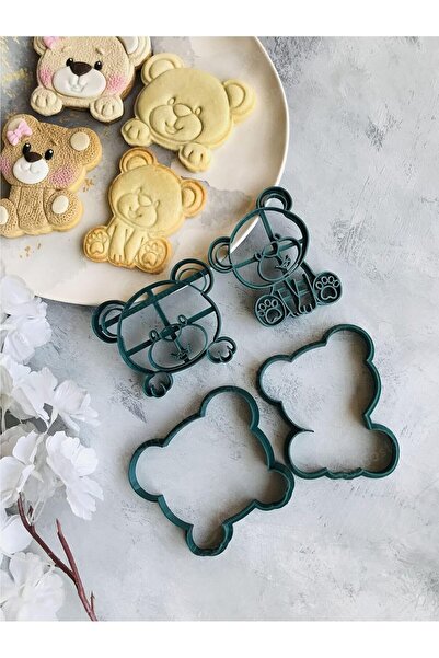 Yıldızan Bear Set Dough Sculpting Tool/Cookie Mold 1171935