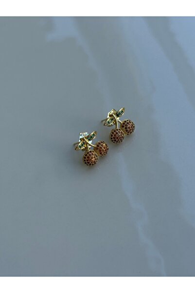 XUPING JEWELRY Xupıng kararmaz kiraz çocuk küpesi