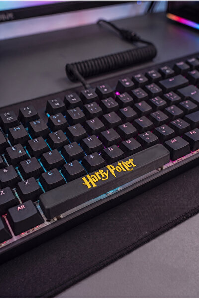Makerpax Harry Potter Temalı Spacebar Keycaps 6.25U - Cherry MX Uyumlu Mekanik Klavye Boşluk Tuşu