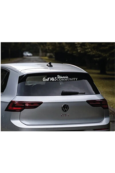 Amo-Stickers Sticker Volkswagen Golf Mk5 Community Romania Negru