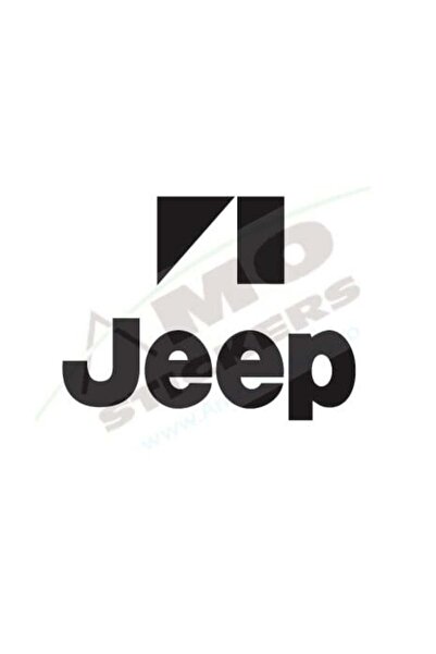 Amo-Stickers Лого JEEP 25см Тъмно сиво
