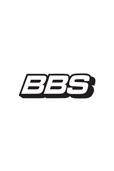 Amo-Stickers Sticker Auto BBS 25cm Verde