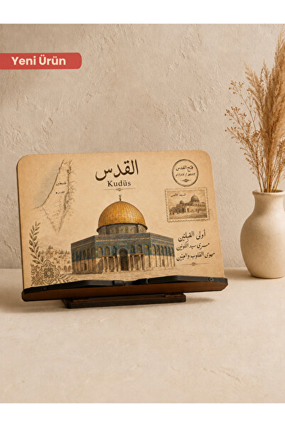 İsfahan TA Kitap Okuma Standı Masaüstü Ahşap Rahle