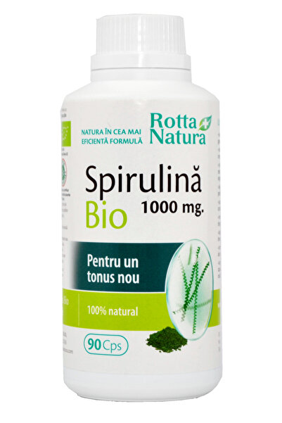Rotta Natura Spirulina Ecologica/Bio 1000mg 90cpr