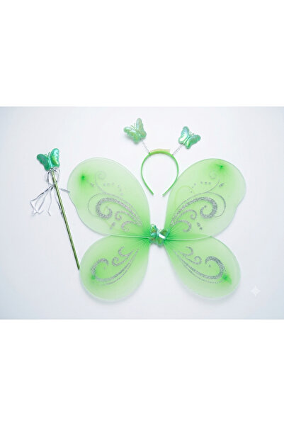 GOLDCENTER Butterfly Wing, Crown and Scepter Set of 3