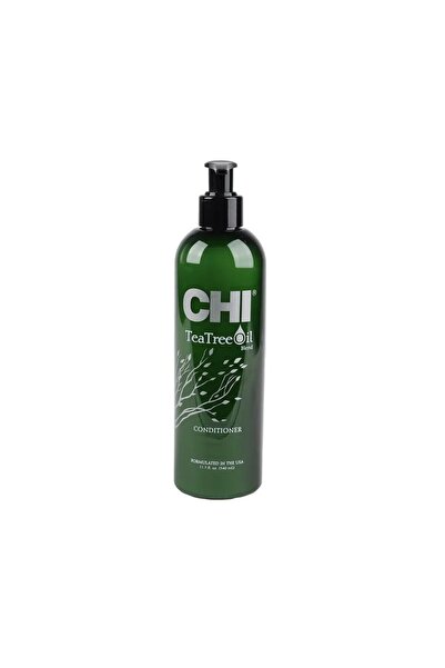 Chi Silk بلسم شعر بخلاصة زيت شجرة الشاي 340 مل - كريم عناية منعش ومرطب ومعادل...