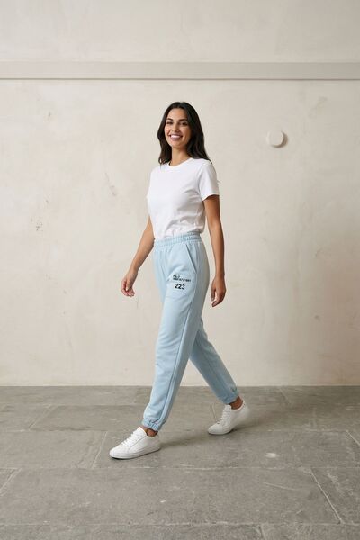 Hiccup My Fashion Cotton Lycra Printed Mid Waist Jogger
