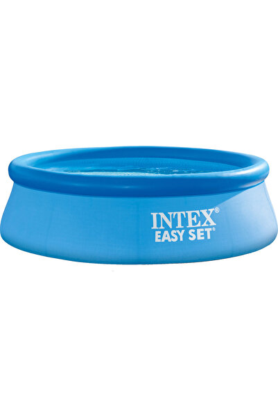 Intex Piscină Gonflabilă Easy Set 244x61 cm, 1.900 Litri, Montaj Rapid, pentr...