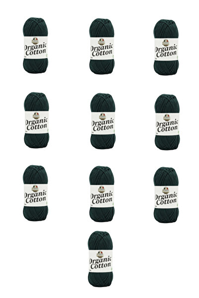 Etrofil 10 Pieces Organic Cotton (74383) Petrol Green 100% Organic Cotton Ami...