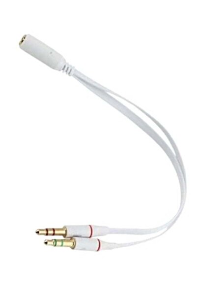 Generic 3.5Mm Female To 2 Male Cable - Universal 3.5mm Female to 2 Male Headp...
