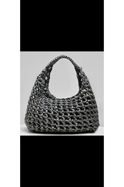 ARTTMACRAME Stylish Metallic Women's Bag – Suitable for Daily Use