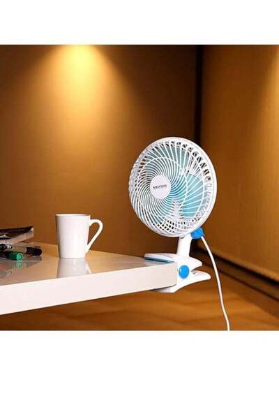 Gennext Table Fan 2 Speed Settings With Oscillating/Rotating And Static Featu...