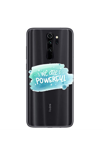 Other Xiaomi Redmi Note 8 Pro We are Powerful Transparent Silicone TPU Θήκη