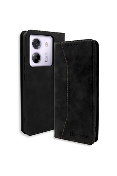 Bodycell Θήκη Xiaomi Poco M7 Pro 5G Book Case Πορτοφόλι - Black