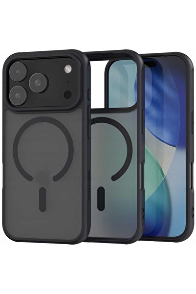 spacecase Θήκη iPhone 17 Pro Max Hybrid MagSafe Σκληρή Ημιδιάφανη με MagSafe ...