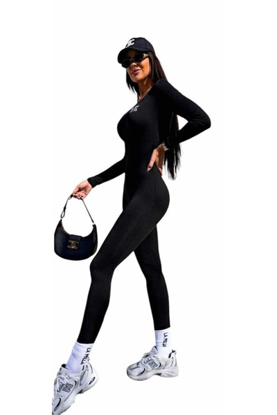 Woman's Fashion Γυναικεία μαύρη φόρμα