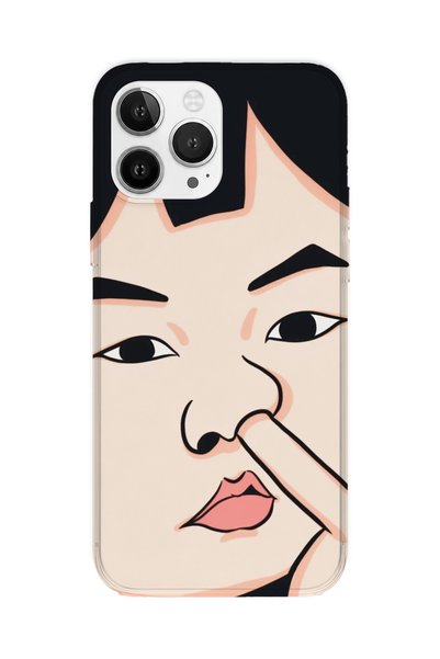 lelia iPhone 12 Pro Max Compatible Printed Transparent Phone Case |   Collect...