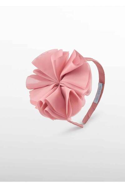 Abel & Lula Mayoral Abel Lula Girl's Tulle Floral Evening Dress Crown Pink