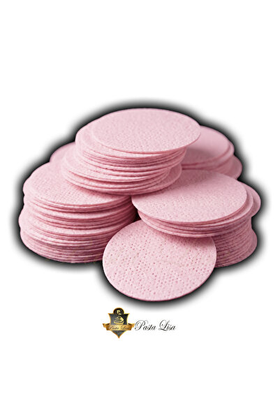 lisapastacılık Yuvarlak Hazır Kesim Pembe Yenilebilir Modelleme Kağıdı 5 cm (...