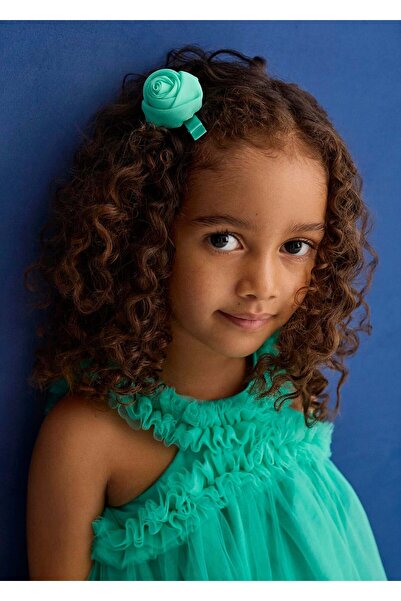 Abel & Lula Mayoral Abel Lula Girl's Double Rose Buckle Green
