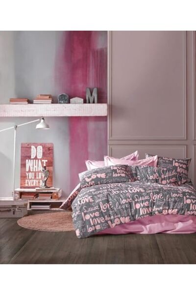 Yıldızan Pazaralanı Store 70% Cotton Double Duvet Cover Set + Quilt Cover Set...