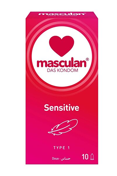 Masculan 10 Sensitive Condoms Type 1