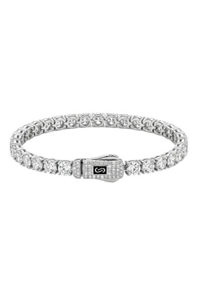 neslyaccessories Monaco waterway silver bracelet