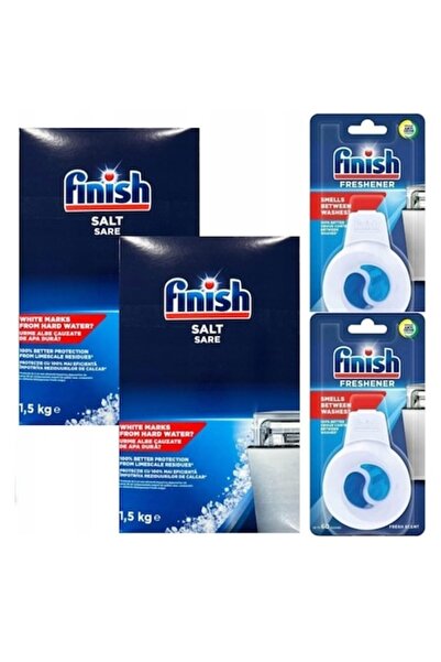 Finish Pachet soluție de sare pentru mașina de spălat vase 2X1.5 kg și Odoriz...
