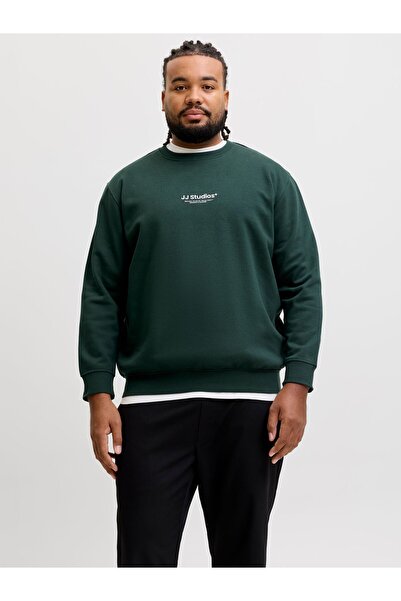 Jack & Jones Plus Sweatshirts Plus Size Printed Sweatshirts