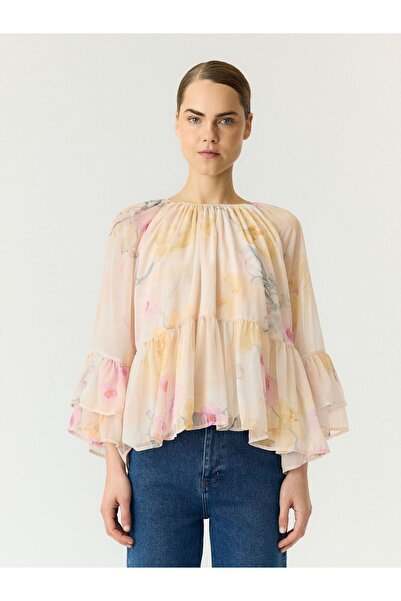 YAS Bluse mit 3/4 Ärmeln YASBLOMINA